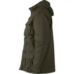 Mens Heritage 2-In-1 Hunters Jacket Olive Side Jacket